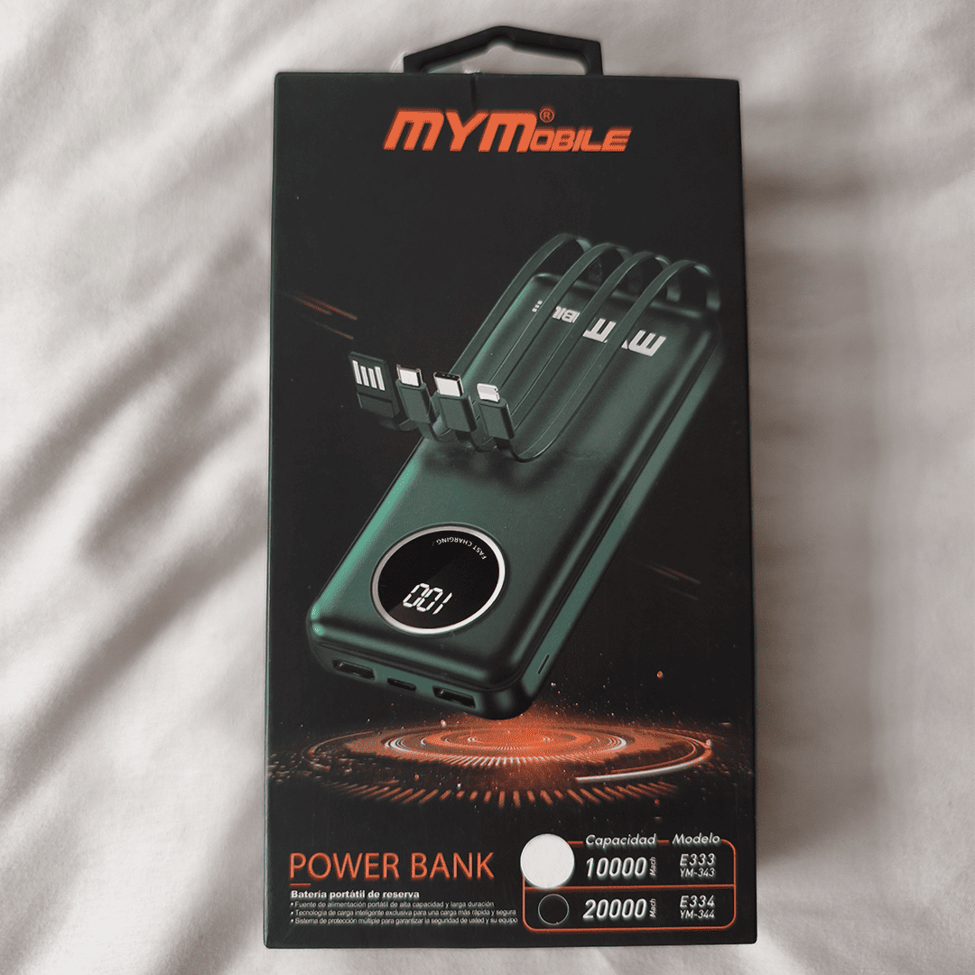 Power Bank Cargador Portatil Bateria 10.000 mah Android Iphone