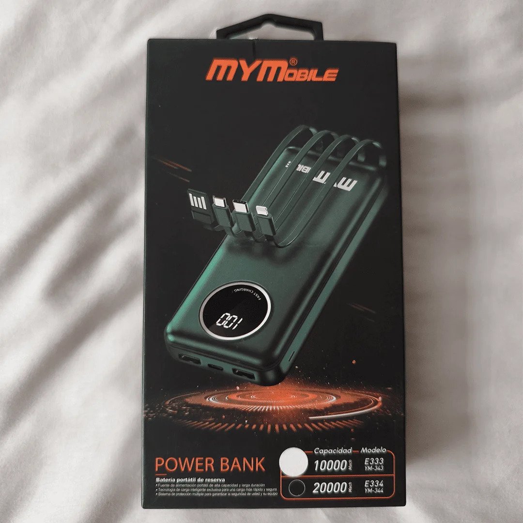 Power Bank Cargador Portatil Bateria 10.000 mah Android Iphone