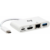 TRIPP LITE Adaptador Multipuerto USB-C a HDMI 4K, PUERTO DE CARGA USB C 60W, PUERTO ETHERNET GIGABIT, PUERTO USB